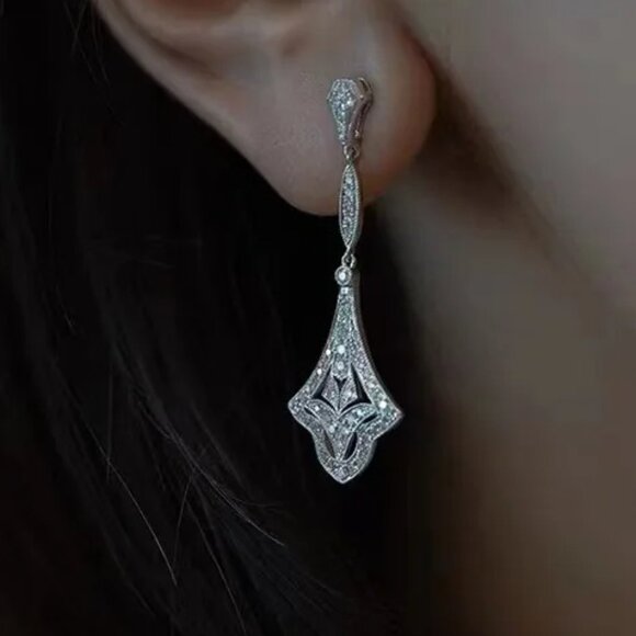 Jewelry - Romantic Earrings, Bracelet, and Ring set is not just for weddings any occasion